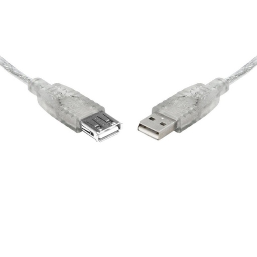 [9341756008942] 8Ware 5m USB 2.0 Extension Cable - Type A to Type A Male to Female High Speed Data Transfer for Printer Scanner Cameras Webcam Keyboard Mouse Joystick