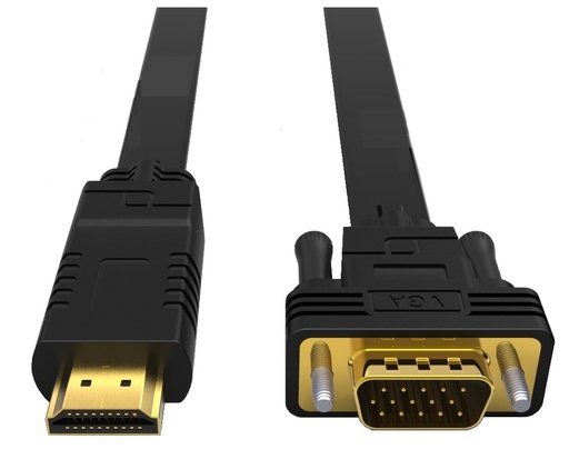 [9341756002612] 8Ware HDMI to VGA  Adapter Converter Cable 2m Male to Male for Desktop Computer Laptop PC Monitor Projector HDTV Switch PS4 PS5 Media Box DVD Camera