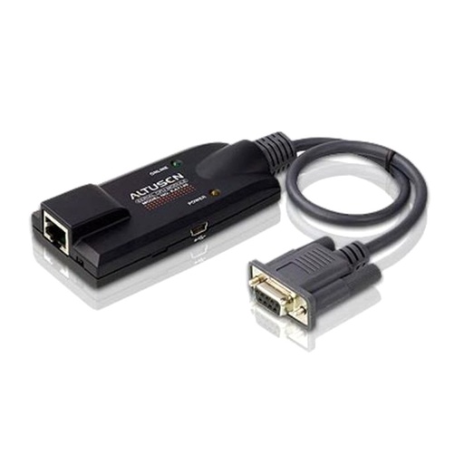 [4710423775657] Aten KVM Cable Adapter with RJ45 to Serial Console to suit KN21xxV, KN41xxV, KN21xx, KN41xx, KM series