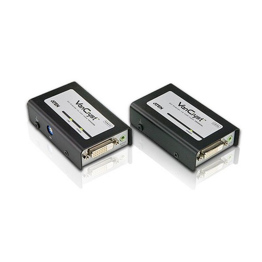 [4710423777736] Aten VanCryst DVI Over Cat5 Video Extender with Audio - 1920x1200 or 60m Max (PROJECT)