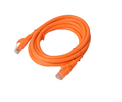 [9341756013168] 8Ware CAT6A Cable 3m - Orange Color RJ45 Ethernet Network LAN UTP Patch Cord Snagless