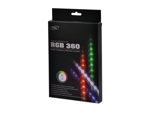 [6933412795513] Deepcool RGB Colour LED 360 Strip Lighting Kit (Magnetic), 16.8 Million Colours, Omni Radio(EOL)
