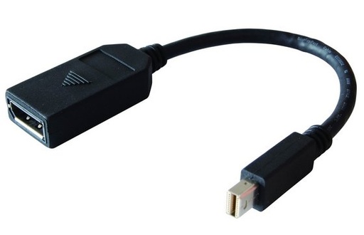 [9341756015612] 8ware Mini DisplayPort DP to DisplayPort DP Adapter Converter - 20 pins Male to Female Nickle Plated RoHS