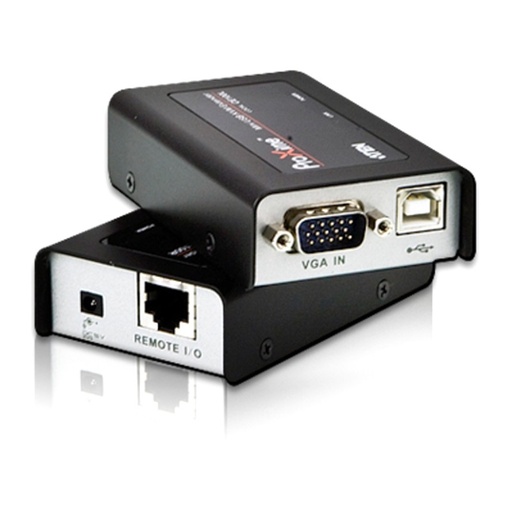 [4710423773462] Aten KVM Extender Kit VGA/USB Cat 5 Extender, 1920x1200@60Hz 30m, 1280x1024@60Hz 100m