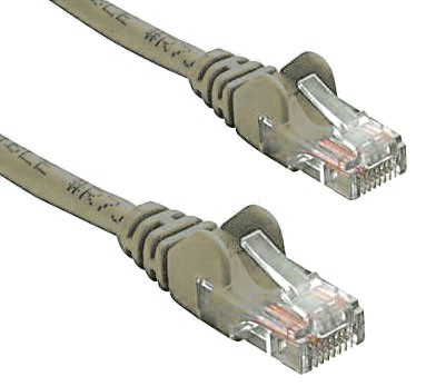 [9341756000557] 8ware CAT5e Cable 50cm / 0.5m - Grey Color Premium RJ45 Ethernet Network LAN UTP Patch Cord 26AWG CU Jacket