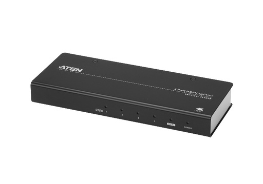 [4719264645419] Aten Video Splitter 4 Port HDMI True 4K Splitter, HDCP 2.2. Support HDR. Up to 4096 x 2160 / 3840 x 2160 @ 60Hz (4:4:4)