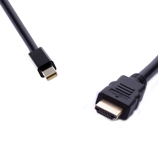 [9341756005552] 8Ware Mini Display Port DP to HDMI Cable 1.8m Male to Male