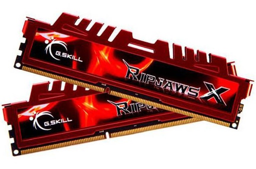 [4711148597845] G.SKILL F3-12800CL10D-16GBXL 16GB (2 x 8GB)/ PC3-12800 / DDR3 1600 Mhz/ Timings10-10-10-30/ Voltage1.5V/ RipjawsX