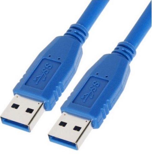 [9320200600840] Astrotek USB 3.0 Cable 2m - Type A Male to Type A Male Blue Colour