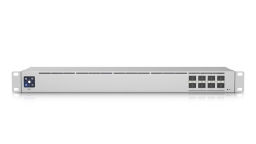 [810010074591] Ubiquiti UniFi USW-Aggregation, 8-port 10G SFP+ Aggregation Switch, Layer 2 Switch, Fanless, 1U Rackmount, 2Yr Warr