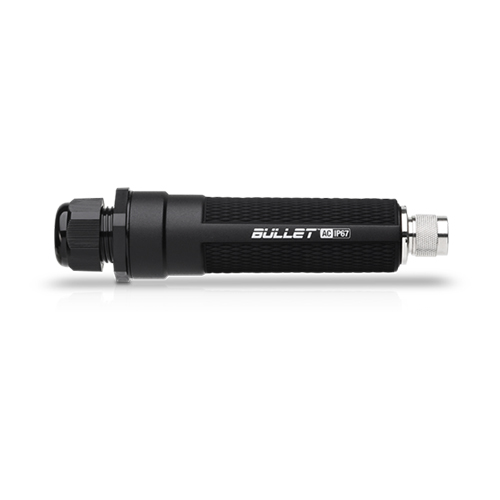 [817882025683] Ubiquiti Bullet, Dual Band, 802.11 AC, Titanium Series - Used for PtP / PtMP links - Uses N-Male Connector for Antenna Couple, 2Yr Warr
