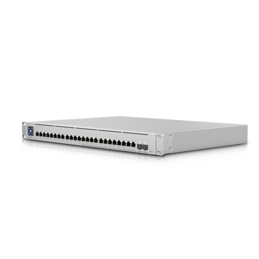 [810010073129] Ubiquiti UniFi Switch Enterprise 24-port PoE+ 12x2.5GbE 12x1GbE Ports, For Wi-Fi 6 AP, 2x 10g SFP+ Ports, Managed Layer 3 Switch (400W), 2Yr Warr