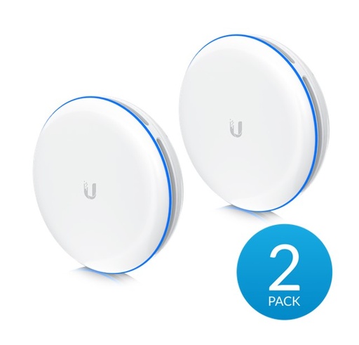 [810010076045] Ubiquiti UniFi Building-to-Building Bridge - 60 GHz Wireless Bridge with a 10 Gbps SFP+ Interface, Complete PtP Link, Sold as 2 Pack, 2Yr Warr