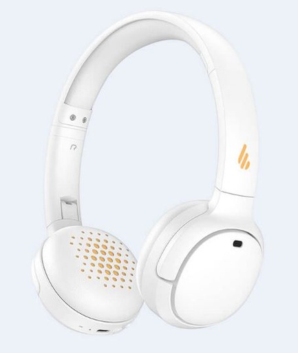 [6923520244607] Edifier WH500 Wireless On-Ear Headphones -Bluetooth V5.2 -Playtime 40 hours -USB-C (Type-C) WHITE