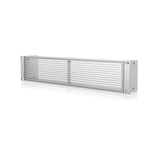 [810010079978] Ubiquiti 2U Rack Mount Vented OCD Panel, Silver Vented Blank Panel, Compatible with the Toolless Mini Rack, 2Yr Warr