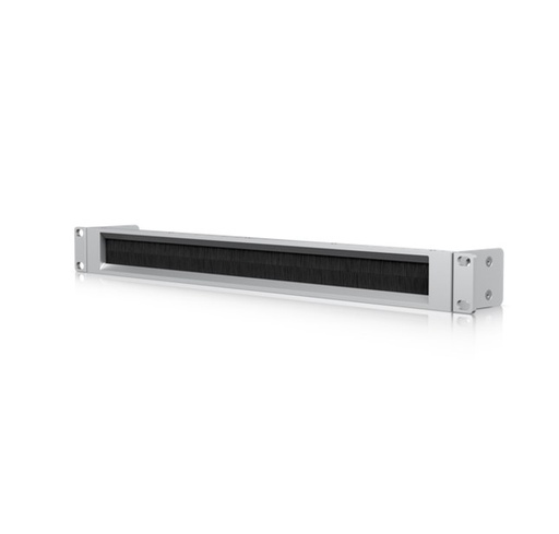 [810010079985] Ubiquiti 1U Rack Mount OCD Panel Brush, Silver Brush Panel, Compatible With The Toolless Mini Rack,  2Yr Warr