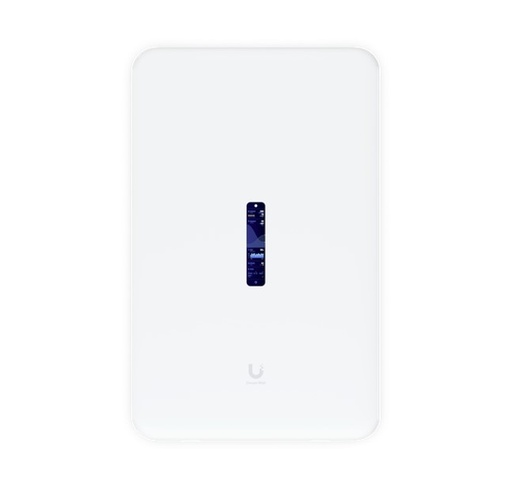 [810010079558] Ubiquiti UniFi Dream Wall, Wall-mountable UniFi Cloud Gateway, Built-in WiFi 6 Access Point, PoE Switching, UniFi OS Console, 3.5+ Gbps, 2Yr Warr