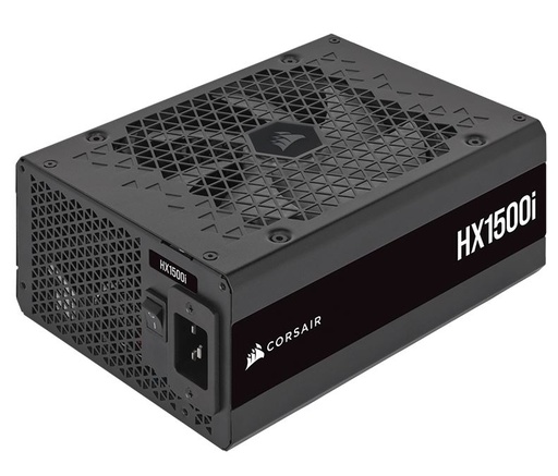 [840006697428] Corsair HX1500i ATX High Performance Platinum PSU, ICUE 2024. PCIe 5.0, ATX 3.0, 12VHPWR Cable included.