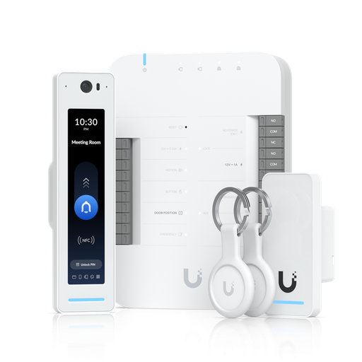 [810084691830] Ubiquiti UniFi Access Gen 2 Pro Starter Kit - Comprehensive UniFi Access Starter Kit - UniFi Dream Machine Pro required, 2Yr Warr