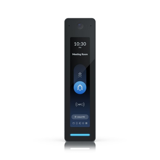 [810084692349] Ubiquiti UniFi Access Reader G2 Professional (BLACK), 2-Way Intercom, Unlock Via NFC or Unifi Identity, IP55 Weather Resistance, Pin Unlock, 2Yr Warr