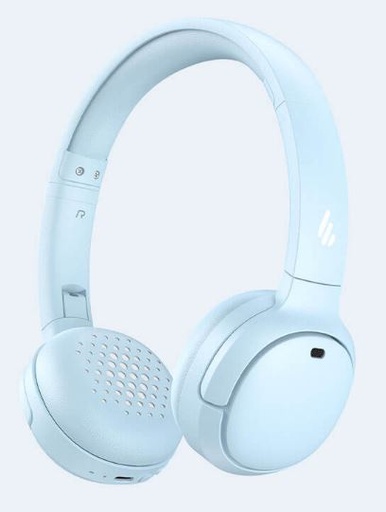 [6923520244614] Edifier WH500 Wireless On-Ear Headphones -Bluetooth V5.2 -Playtime 40 hours -USB-C (Type-C)- BLUE