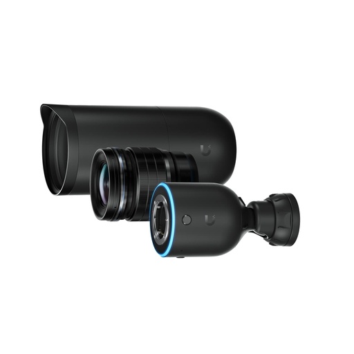 [810010079718] Ubiquiti UniFi Protect AI DSLR Indoor/outdoor 4K PoE Camera,17 or 45 mm Lens, 4K (8MP) Video Resolution, Weatherproof, 2-way Audio, 2Yr Warr