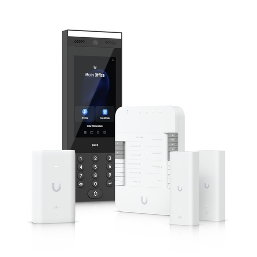 [810084692578] Ubiquiti Gate Access Starter Kit, Control Vehicle Gate by Connect Intercom  Authorize Gate access License Plate Unlock, PoE++, 50V DC, 1A,2Yr Warr