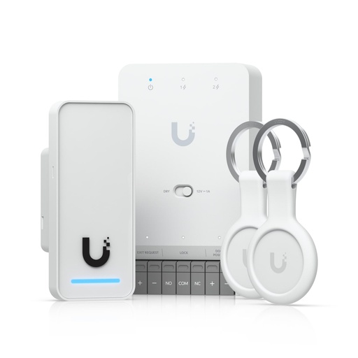 [NHU-UA-G3-SK] Ubiquiti G3 Starter Kit, 2Yr Warr, For UniFi Access, Designed To Manage Single Door With One Reader,Spports Seamless Setup Apple Touch Pass