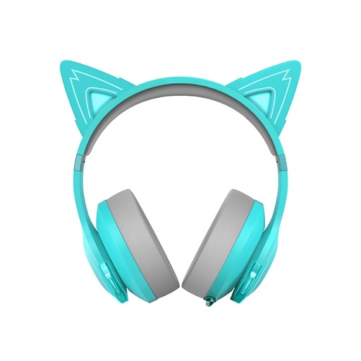 [6923520244300] Edifier G5BT Cat Turquoise Hi-Res Bluetooth Gaming Headset with Hi-Res, Low Latency 45ms (+5ms), RGB Lighting, Multi-Mode, Bluetooth v5.2/AUX