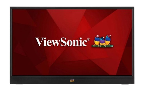 [766907013795] ViewSonic 16" IPS VA1655 FHD USB-C, Mini HDMI, Speakers Video Extension, vertical display, 53 degrees tilt. 1KG Ultra Portable Monitor laptop(LS)