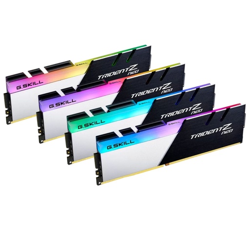 [4713294223678] G.SKILL F4-3600C18Q-64GTZN 64GB (4 x 16GB)/ PC4-28800 / DDR4 3600 Mhz/ Timings 18-22-22-42/ Voltage 1.35V/ TZ Neo