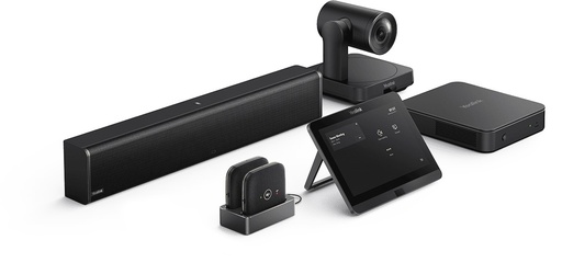 [6938818320802] Yealink MVC640 Windows based MTR, MCore Pro, MTouch-E2, 1x UVC84 12x Optical Zoom Camera, 1x MSpeaker-II, 2x CPW65